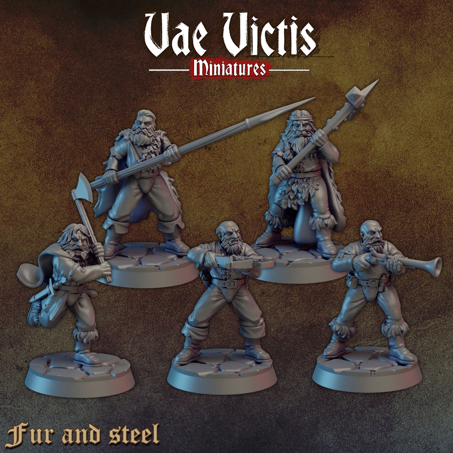 Sword for Hire Bundle Set Part 4 by Vae Victis Miniatures 28mm or 32mm scale Fantasy Miniature VVM 0129