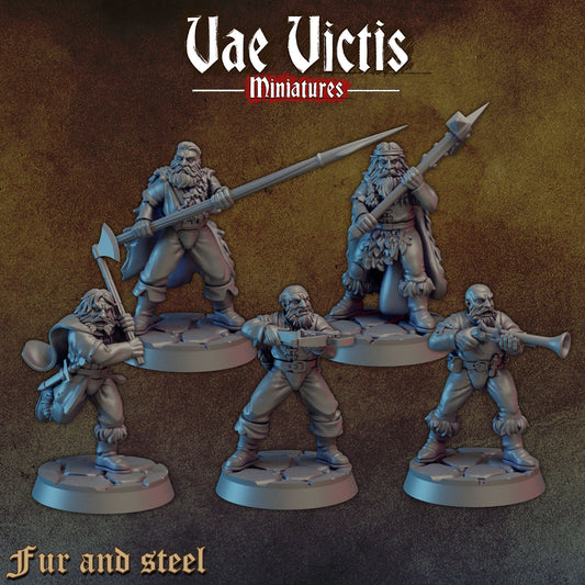 Sword for Hire Bundle Set Part 4 by Vae Victis Miniatures 28mm or 32mm scale Fantasy Miniature VVM 0129