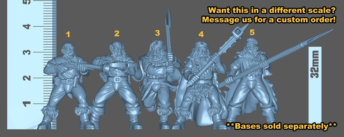 Sword for Hire Bundle Set Part 4 by Vae Victis Miniatures 28mm or 32mm scale Fantasy Miniature VVM 0129