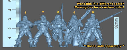 Sword for Hire Bundle Set Part 4 by Vae Victis Miniatures 28mm or 32mm scale Fantasy Miniature VVM 0129