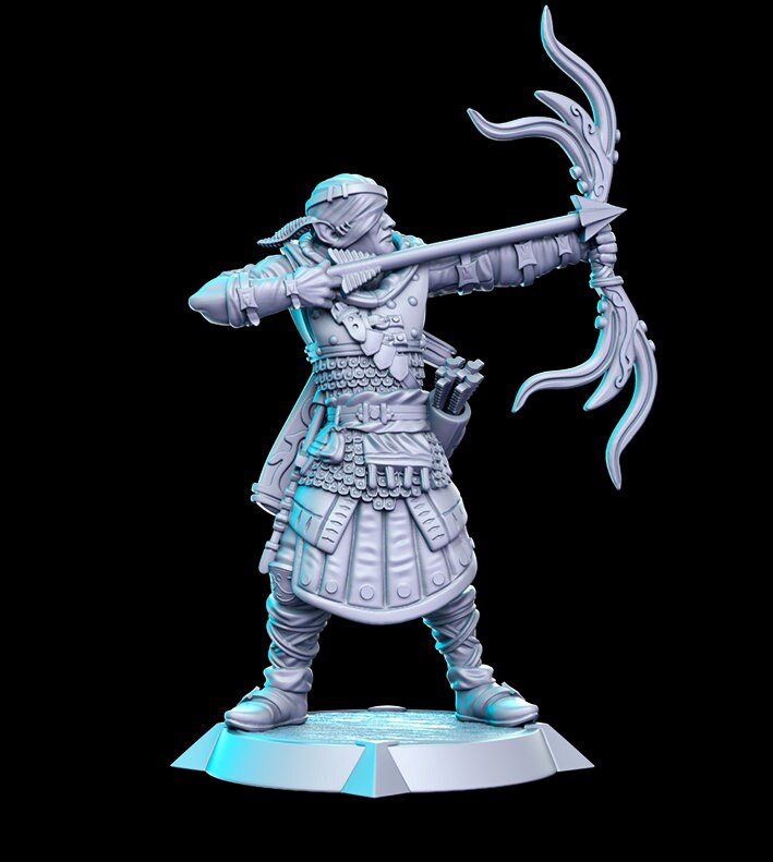 Iorweth by RN Estudio Heroic Scale Fantasy Miniature RN 0169