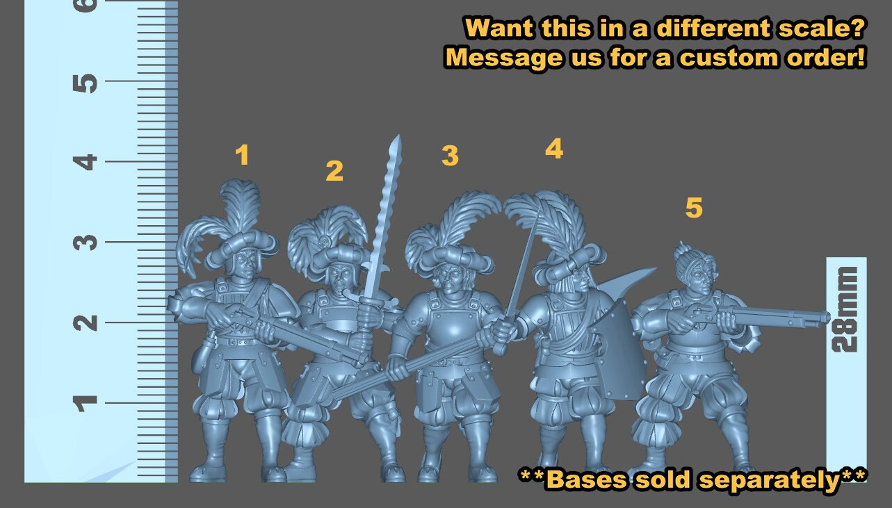 Sword for Hire Set Part 5 by Vae Victis Miniatures 28mm or 32mm scale Fantasy Miniature VVM 0130