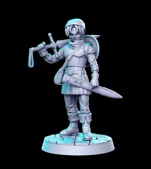 DQ Terry by RN Estudio Heroic Scale Fantasy Miniature RN 0170