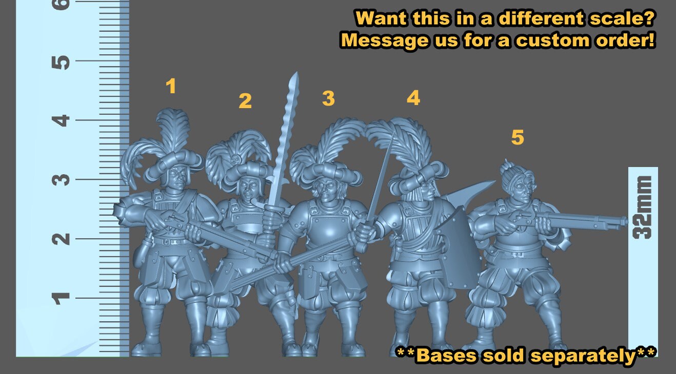 Sword for Hire Set Part 5 by Vae Victis Miniatures 28mm or 32mm scale Fantasy Miniature VVM 0130