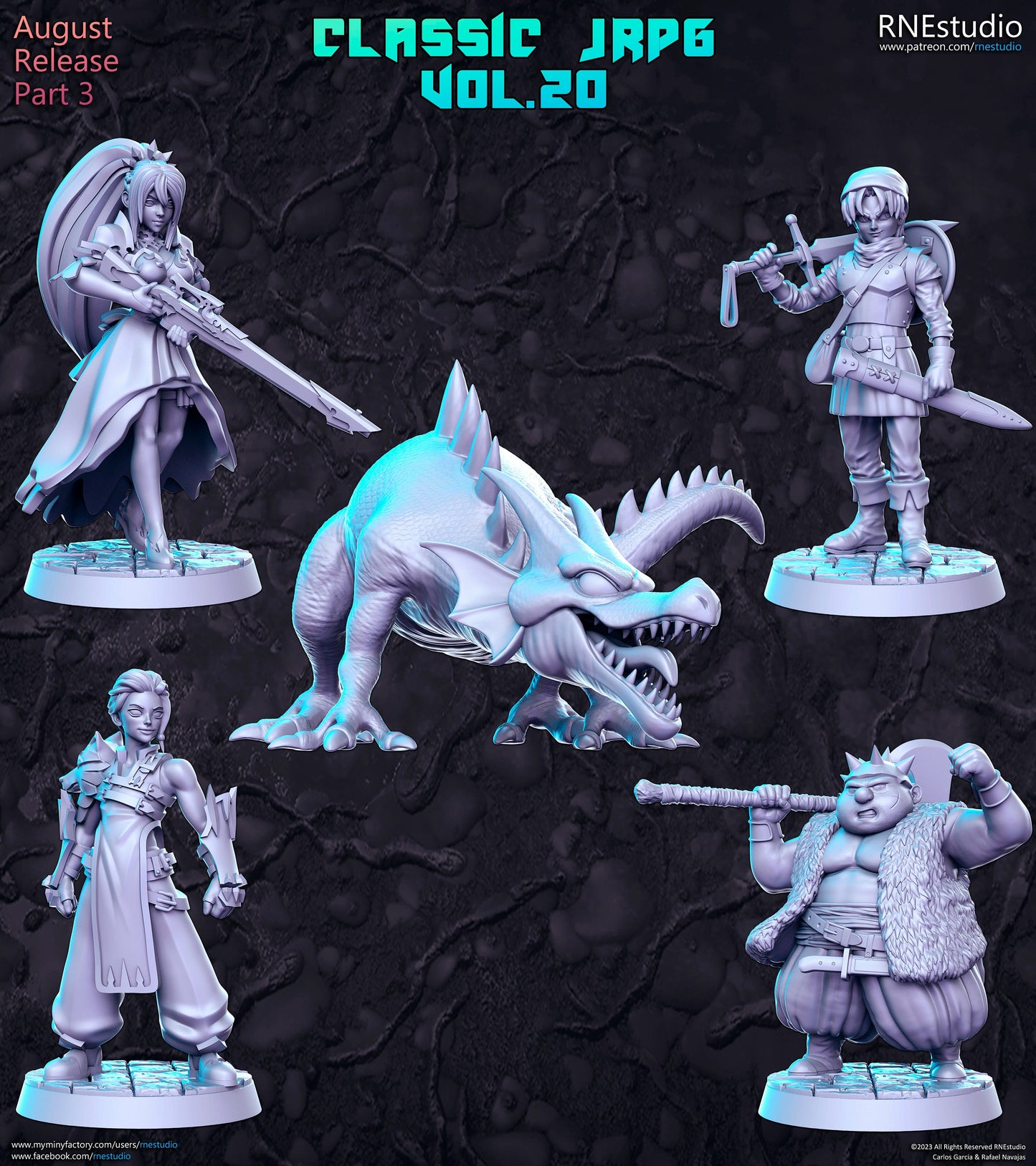 DQ Yangus by RN Estudio Heroic Scale Fantasy Miniature RN 0170