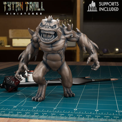 DeathSlaad Bundle Set by Tytan Troll Miniatures 32mm scale Fantasy Miniature TTM 4729