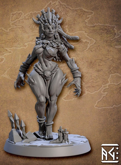 Neriah Lady of the Crypts by Artisan Guild Heroic 32mm Scale Fantasy Miniature AG1300