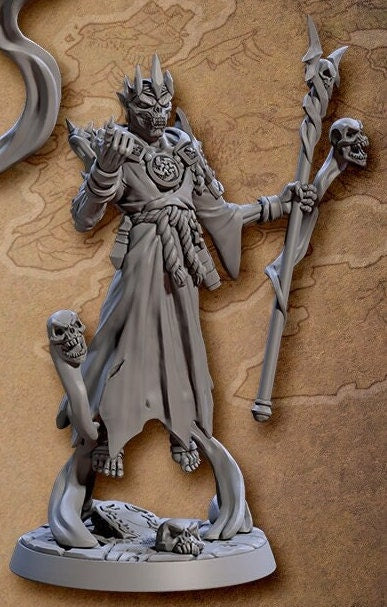 Vladvuk the Apostle of Death by Artisan Guild Heroic 32mm Scale Fantasy Miniature AG1300