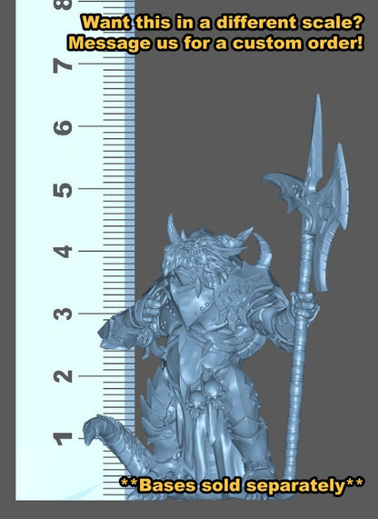 Commander Drakvar by Artisan Guild Heroic 32mm Scale Fantasy Miniature AG1302