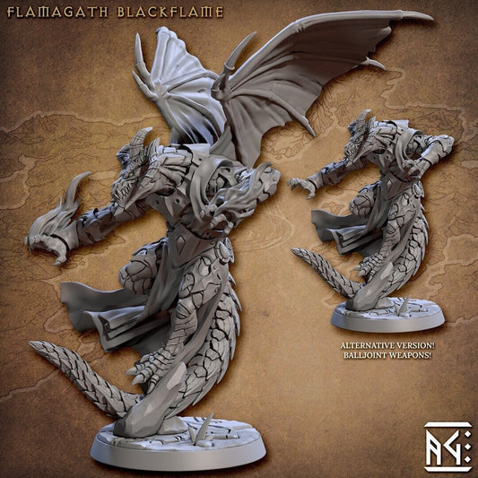 Flamagath by Artisan Guild Heroic 32mm Scale Fantasy Miniature AG1302
