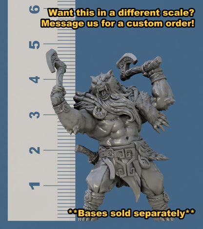 Berserker Skinchangers Kit I Bundle Set by Artisan Guild Heroic 32mm Scale Fantasy Miniature AG1305