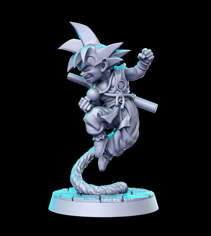 Kid Goku by RN Estudio Heroic Scale Fantasy Miniature RN 0171