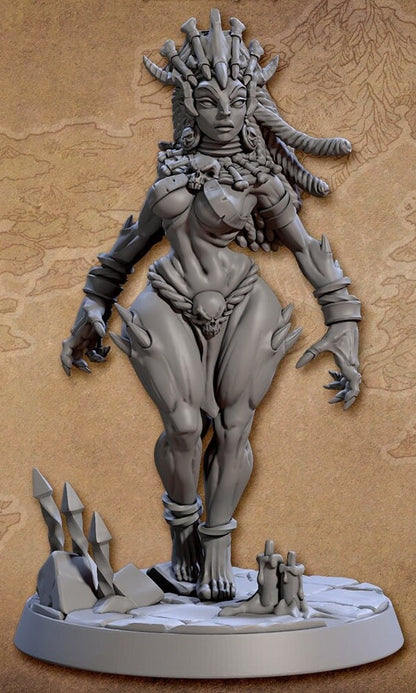 Neriah Lady of the Crypts by Artisan Guild Heroic 32mm Scale Fantasy Miniature AG1300