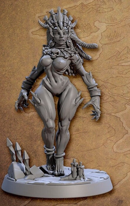 Neriah Lady of the Crypts by Artisan Guild Heroic 32mm Scale Fantasy Miniature AG1300