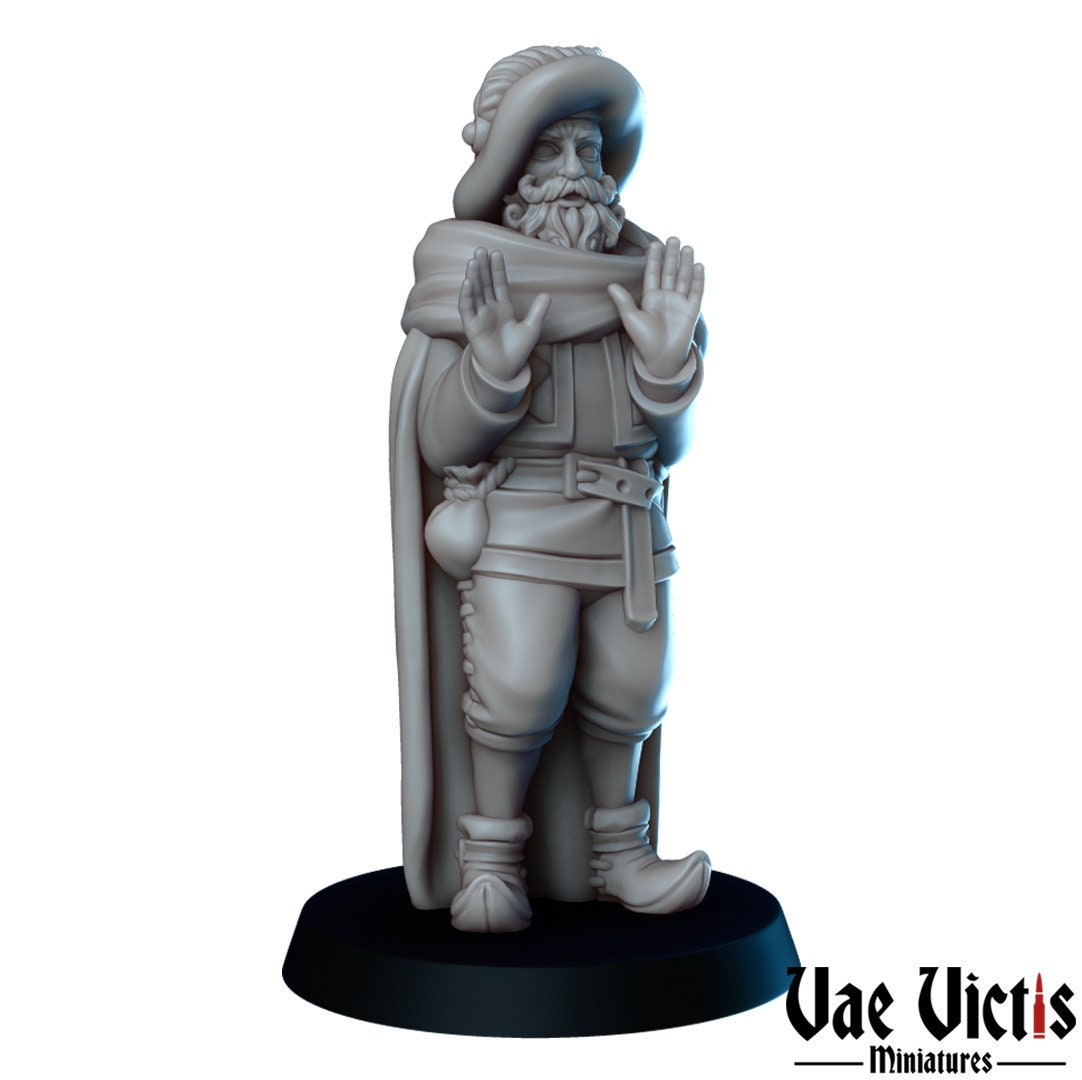 Merchant by Vae Victis Miniatures 32mm Scale Fantasy Miniature  VVM 0018