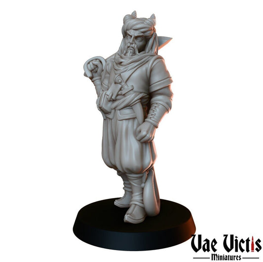 Tielfling Mameluk by Vae Victis Miniatures 32mm Scale Fantasy Miniature  VVM 0010