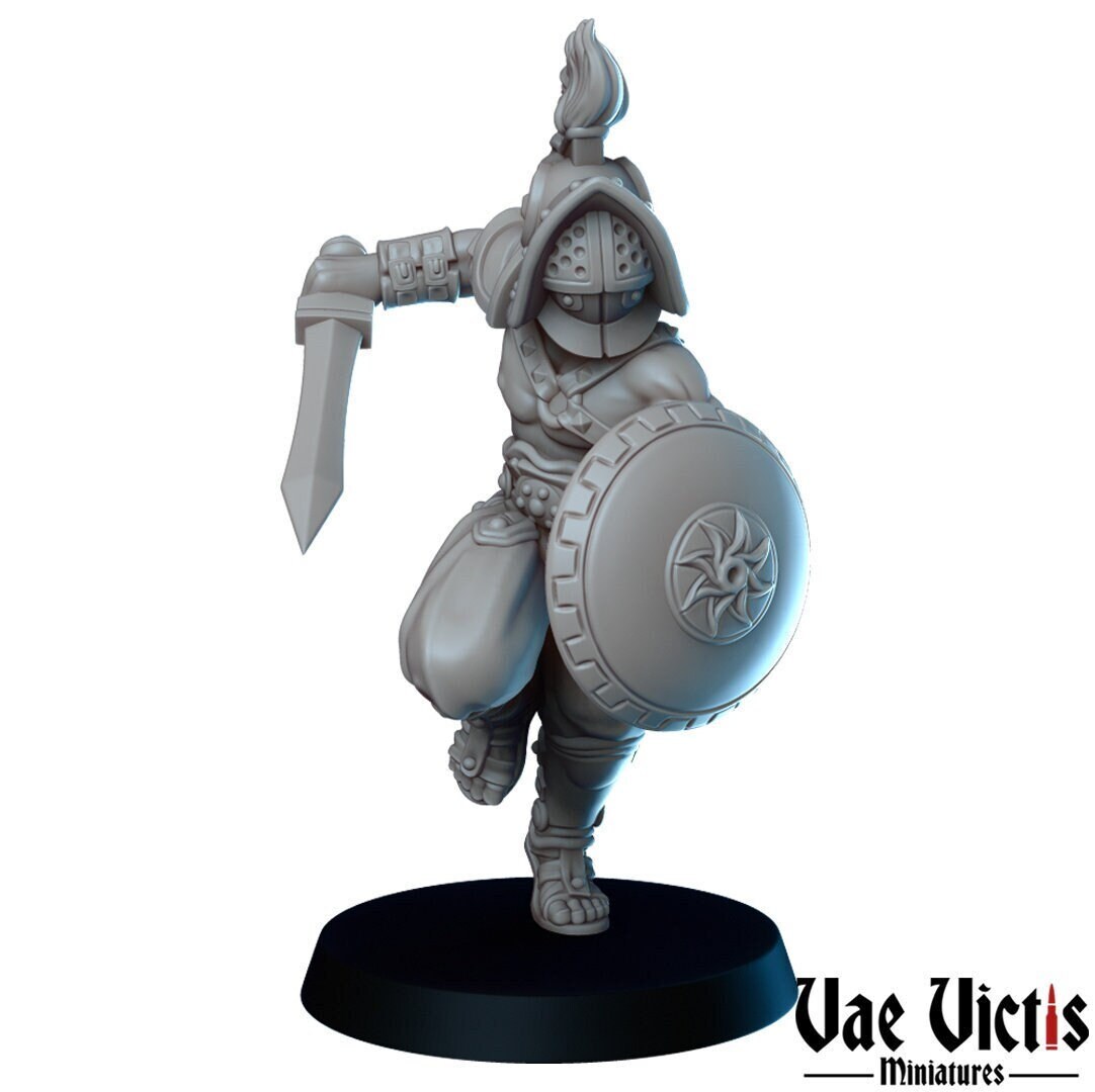 Gladiator Human by Vae Victis Miniatures 32mm Scale Fantasy Miniature  VVM 0017