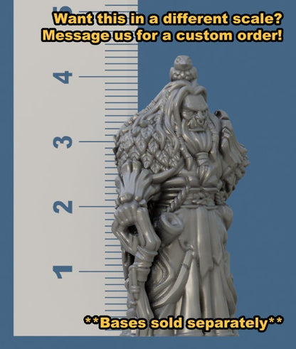 Orc Druid by Vae Victis Miniatures 32mm Scale Fantasy Miniature  VVM 0013