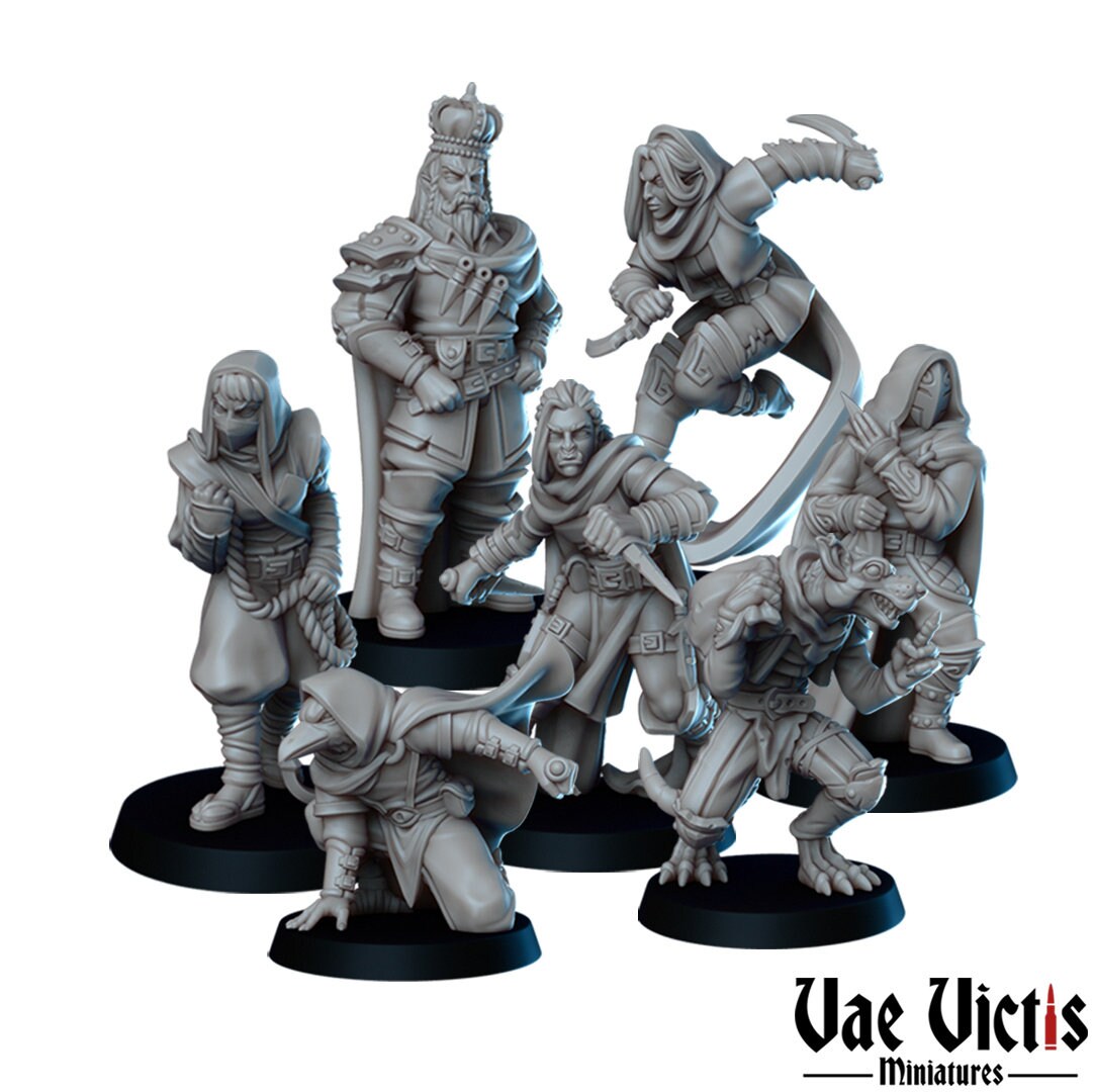 Thieves King by Vae Victis Miniatures 32mm Scale Fantasy Miniature  VVM 0016