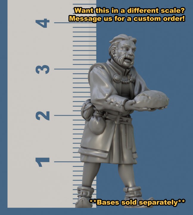 Merchant by Vae Victis Miniatures 32mm Scale Fantasy Miniature  VVM 0015