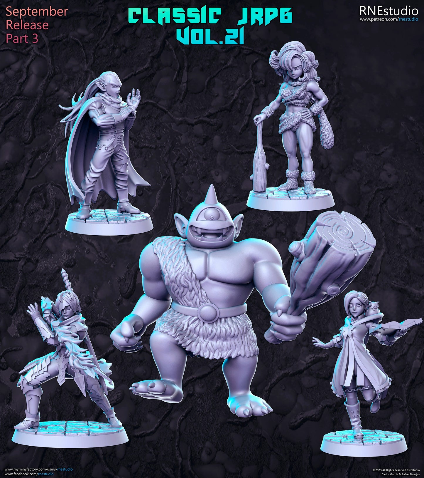 Rinwell by RN Estudio Heroic Scale Fantasy Miniature RN 0171