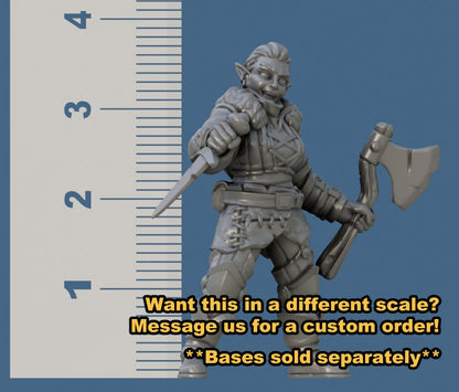 Elf Bandit by Vae Victis Miniatures 32mm Scale Fantasy Miniature  VVM 0018