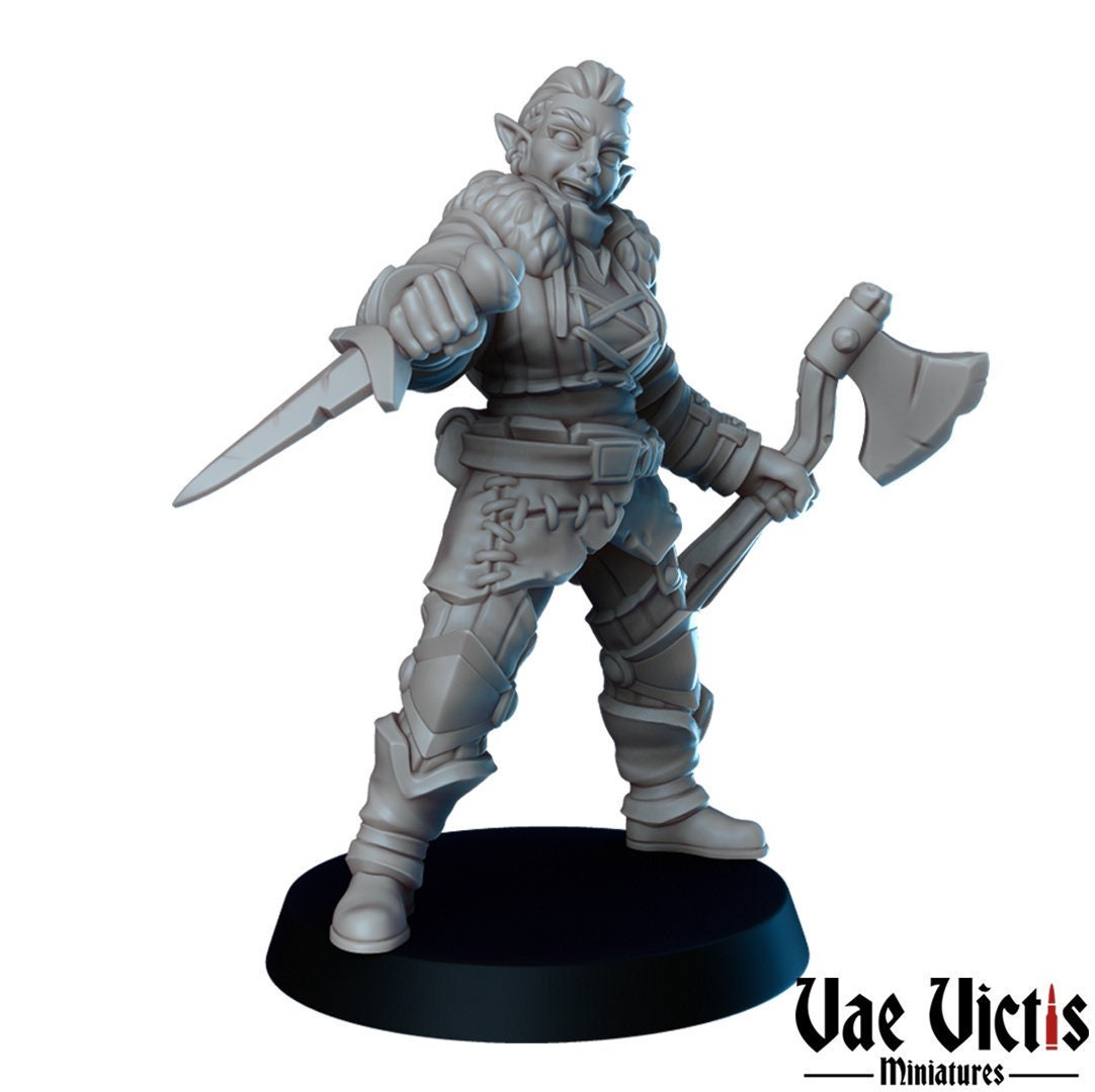 Elf Bandit by Vae Victis Miniatures 32mm Scale Fantasy Miniature  VVM 0018