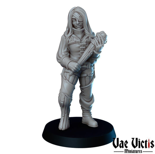 Human Bandit Club by Vae Victis Miniatures 32mm Scale Fantasy Miniature  VVM 0018