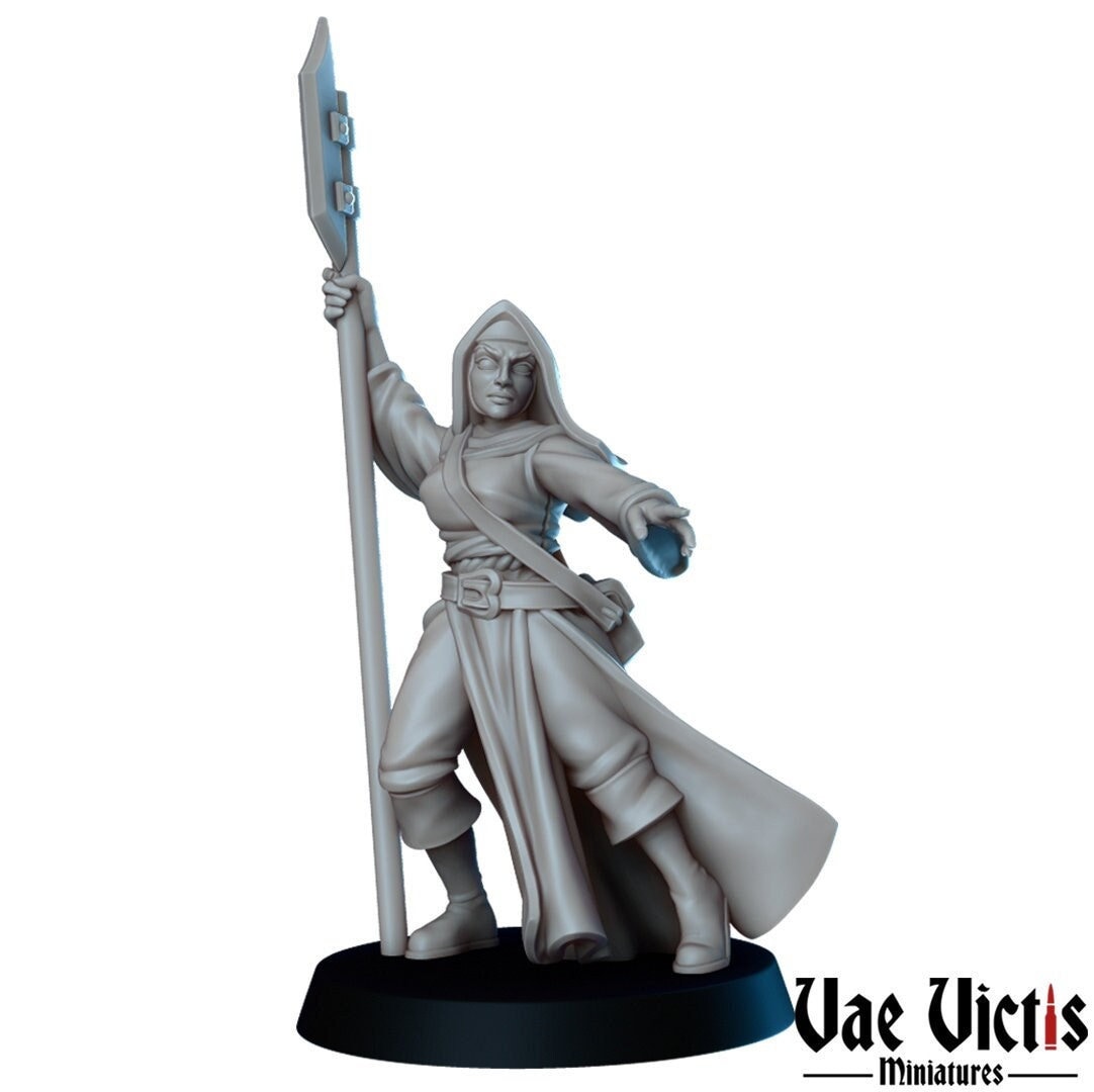 Plague Nun by Vae Victis Miniatures 32mm Scale Fantasy Miniature  VVM 0020