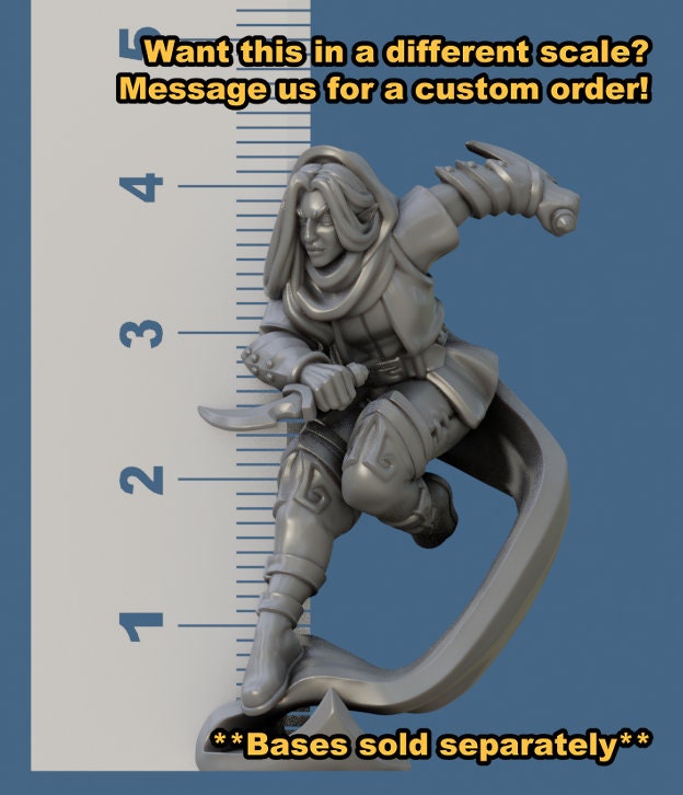 Elf Thief by Vae Victis Miniatures 32mm Scale Fantasy Miniature  VVM 0016