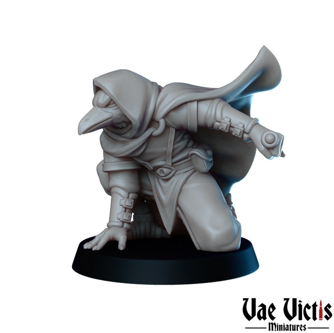 Kenku Thief by Vae Victis Miniatures 32mm Scale Fantasy Miniature  VVM 0016