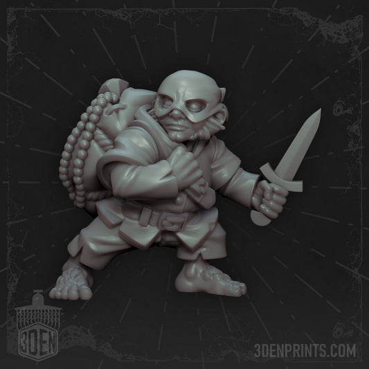 Halfling Thief by Vae Victis Miniatures 28mm or 32mm scale Fantasy Miniature  VVM 0132