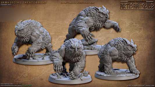 Standalone Nightmaulers Bundle Set by Artisan Guild Heroic 32mm Scale Fantasy Miniature AG1306