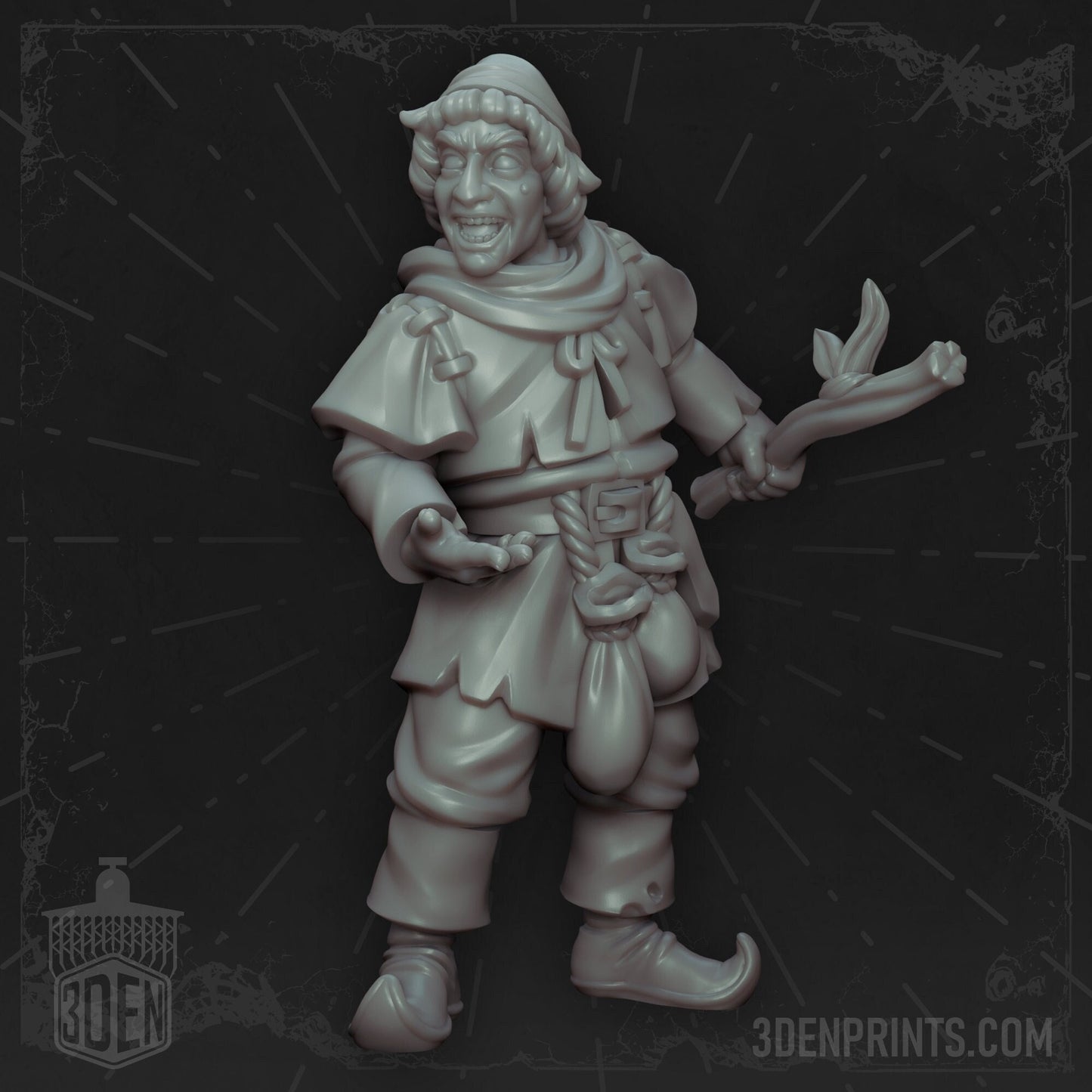 Peasant Squire by Vae Victis Miniatures 28mm or 32mm scale Fantasy Miniature  VVM 0132