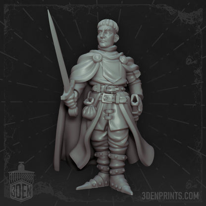 Proud Knight by Vae Victis Miniatures 28mm or 32mm scale Fantasy Miniature  VVM 0132