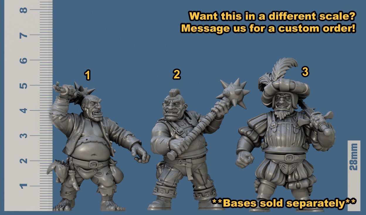 Ogres Bundle Set by Vae Victis Miniatures 28mm or 32mm scale Fantasy Miniature VVM 0132