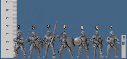 Sword for Hire Set Part 8 by Vae Victis Miniatures 28mm or 32mm scale Fantasy Miniature VVM 0133