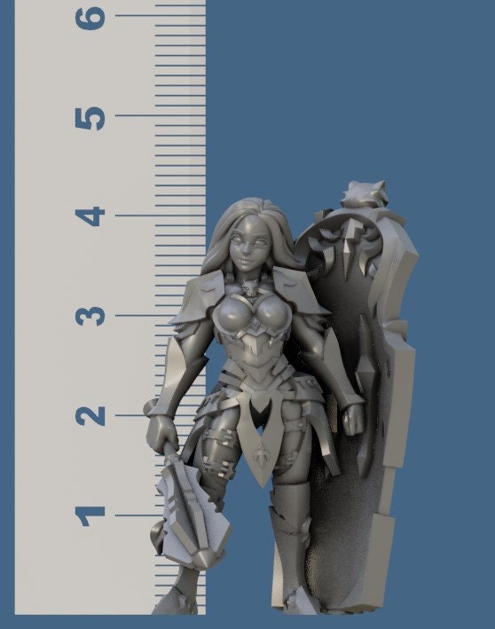 Kisara by RN Estudio Heroic Scale Fantasy Miniature RN 0172