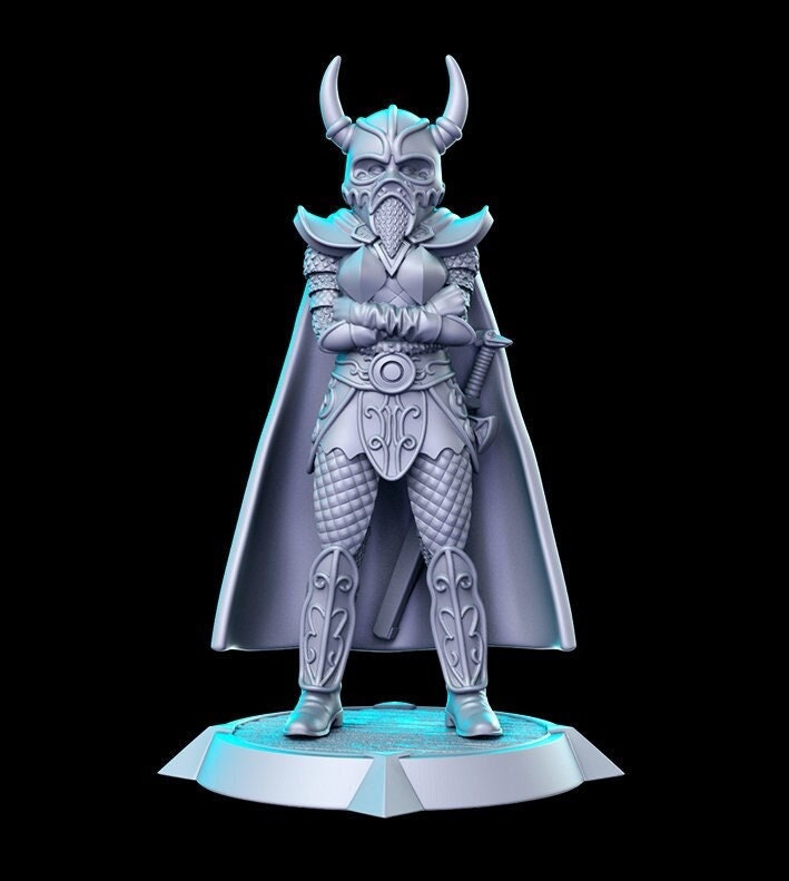 Kitiara by RN Estudio Heroic Scale Fantasy Miniature RN 0172