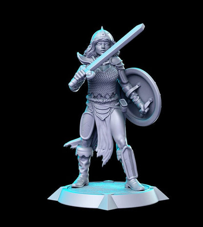 Tika by RN Estudio Heroic Scale Fantasy Miniature RN 0172