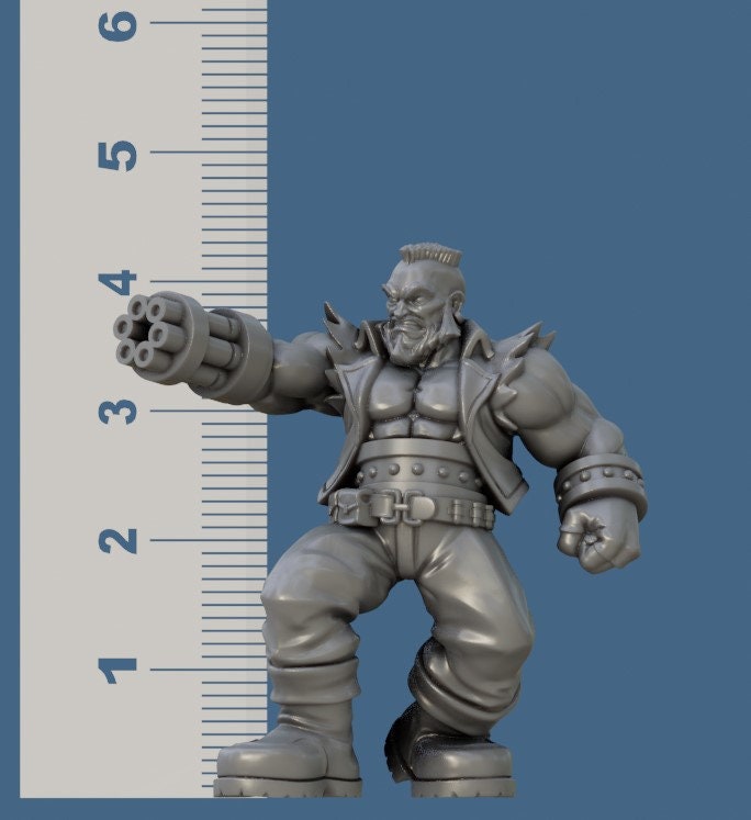 Blaster by RN Estudio Heroic Scale Fantasy Miniature RN 0173