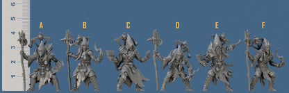 Rodburg Cultists of Melmora Kit I Bundle Set by Artisan Guild Heroic 32mm Scale Fantasy Miniature AG1308