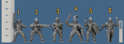 Sword for Hire Bundle Set Part 9 by Vae Victis Miniatures 28mm or 32mm scale Fantasy Miniature VVM 0134