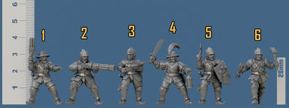 Sword for Hire Bundle Set Part 9 by Vae Victis Miniatures 28mm or 32mm scale Fantasy Miniature VVM 0134