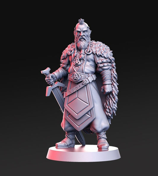 Esben by RN Estudio Heroic Scale Fantasy Miniature RN 0130