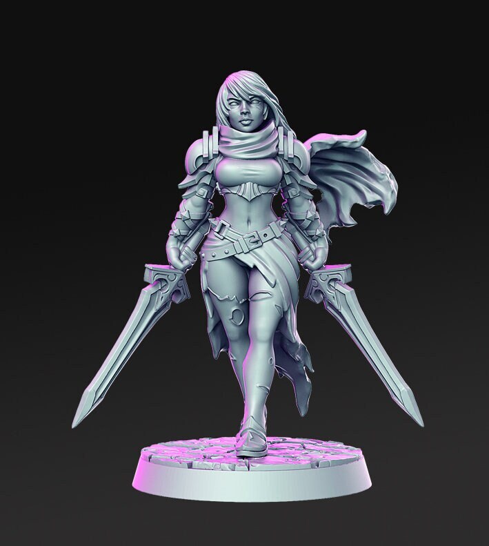 Melisa by RN Estudio Heroic Scale Fantasy Miniature RN 0130