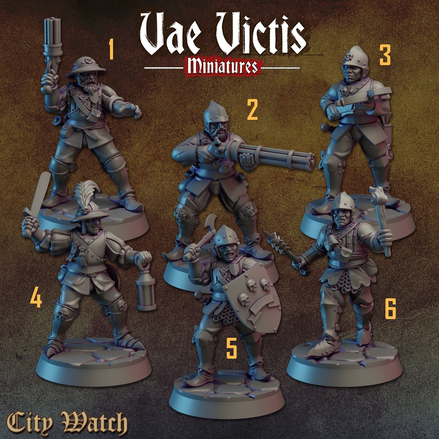 Sword for Hire Bundle Set Part 9 by Vae Victis Miniatures 28mm or 32mm scale Fantasy Miniature VVM 0134