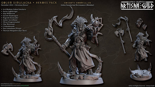 Nogroth Doomcaller by Artisan Guild Heroic 32mm Scale Fantasy Miniature AG1212