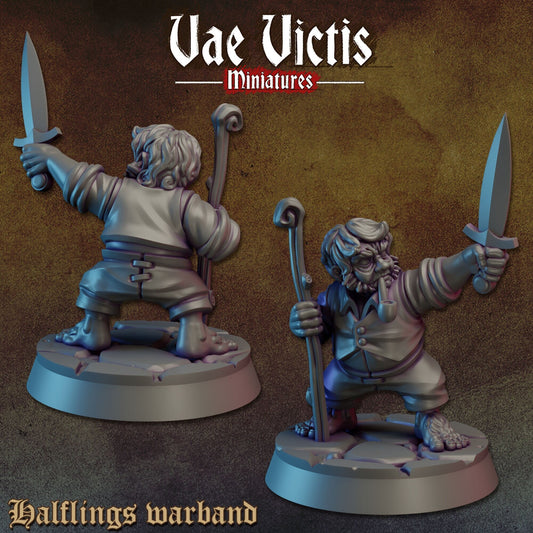 Halfling Patriarch by Vae Victis Miniatures 28mm or 32mm scale Fantasy Miniature  VVM 0135