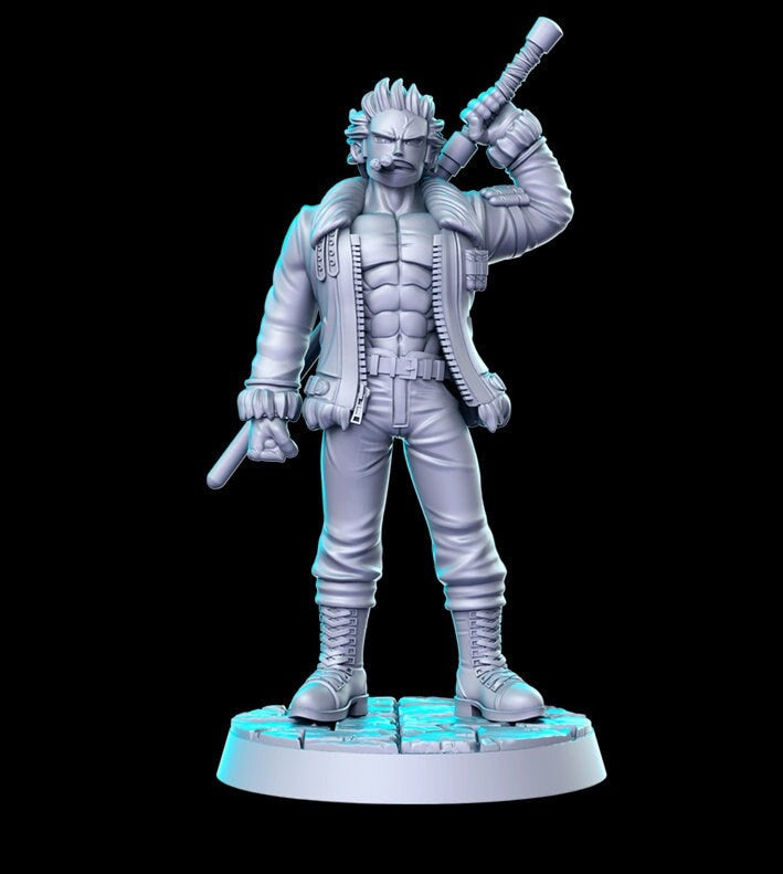 Smoker by RN Estudio Heroic Scale Fantasy Miniature RN 0176